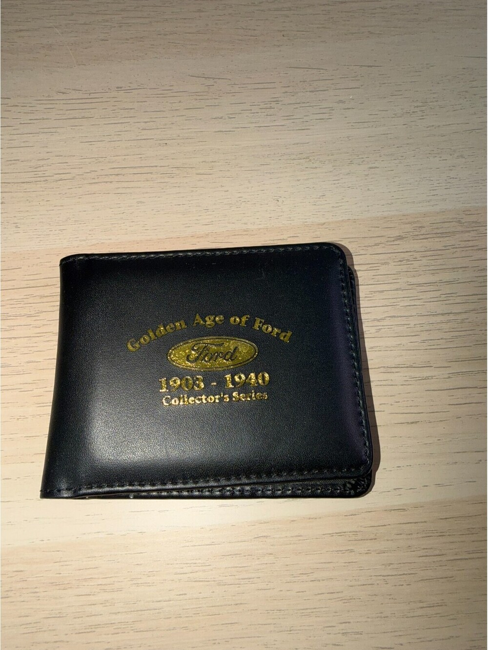 Golden Age of Ford Wallet Collector’s Series 1903–1940 Black Vintage